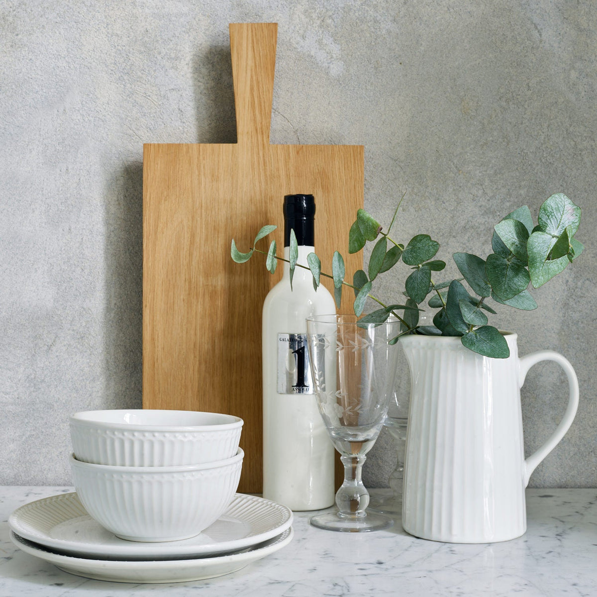 Latte Cup "Alice" - 300 ml (White/Weiß)