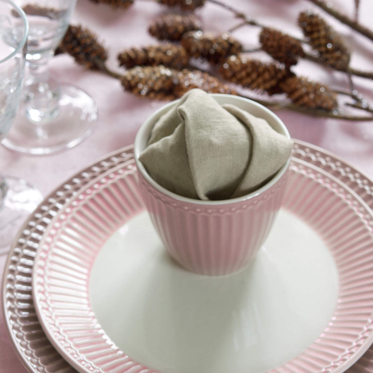 Essteller "Alice" (Pale Pink)