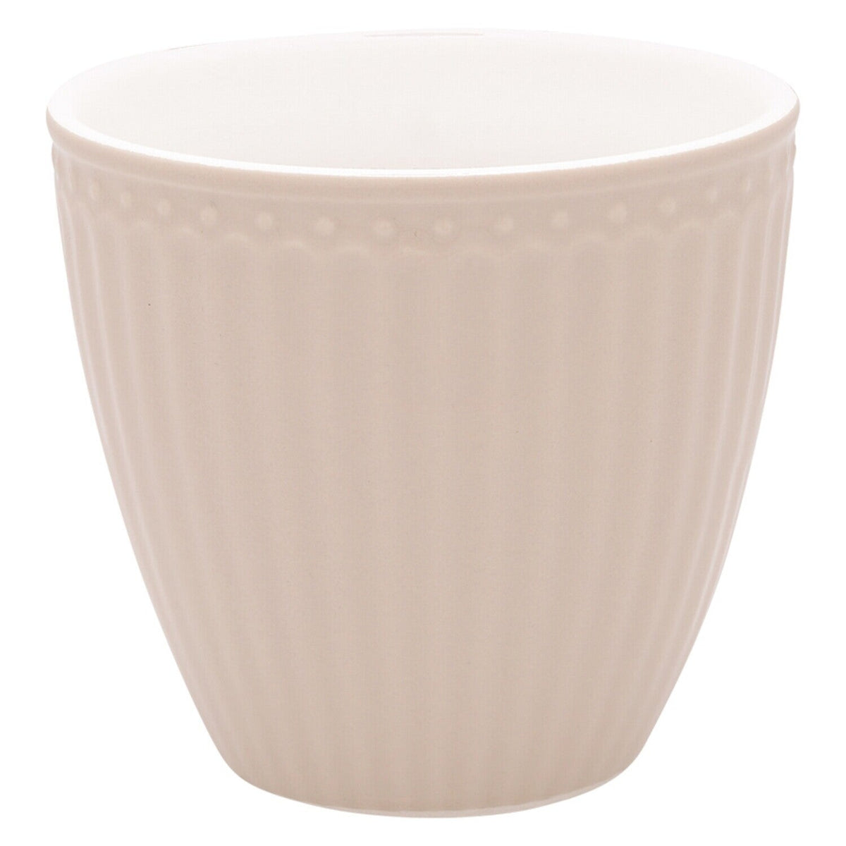 Latte Cup "Alice" (Creamy Fudge)