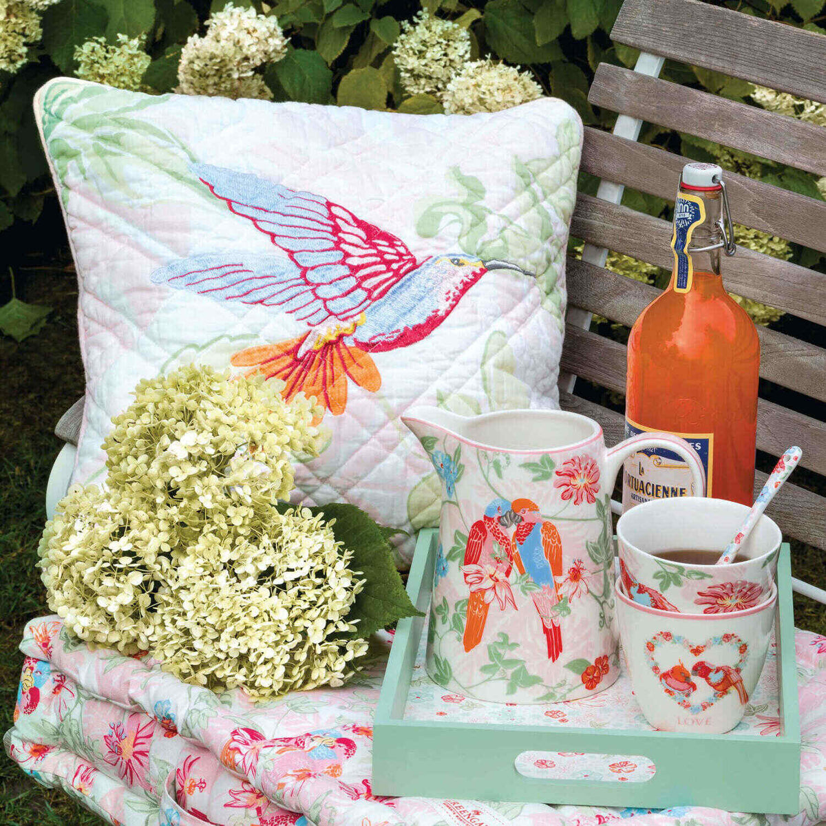 Latte Cup "Xenia Love" (White)