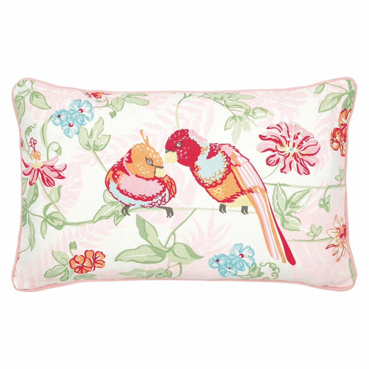 Kissenbezug mit Stickerei "Fallulah" - 30 x 50 cm (White)