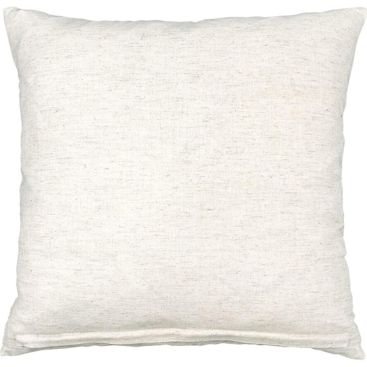 Baumwoll-Kissenbezug "Leaf" - 45x45 cm (Grau)