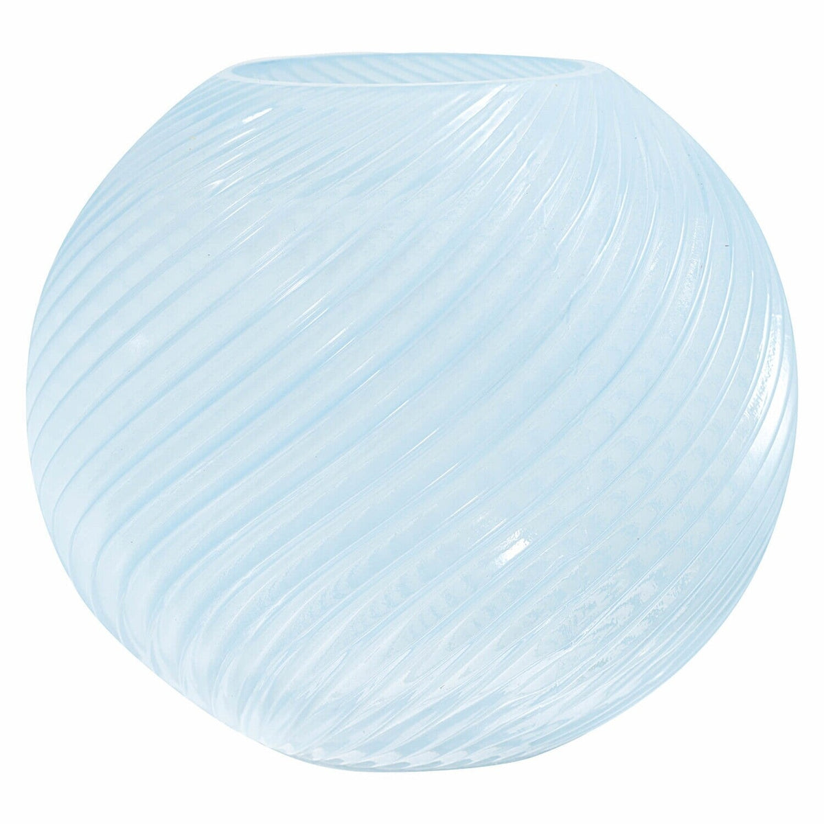 Spiral-Vase - Groß (Pale Blue)