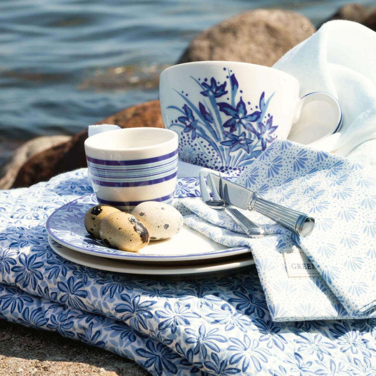 Latte Cup "Kristel" (Blue)