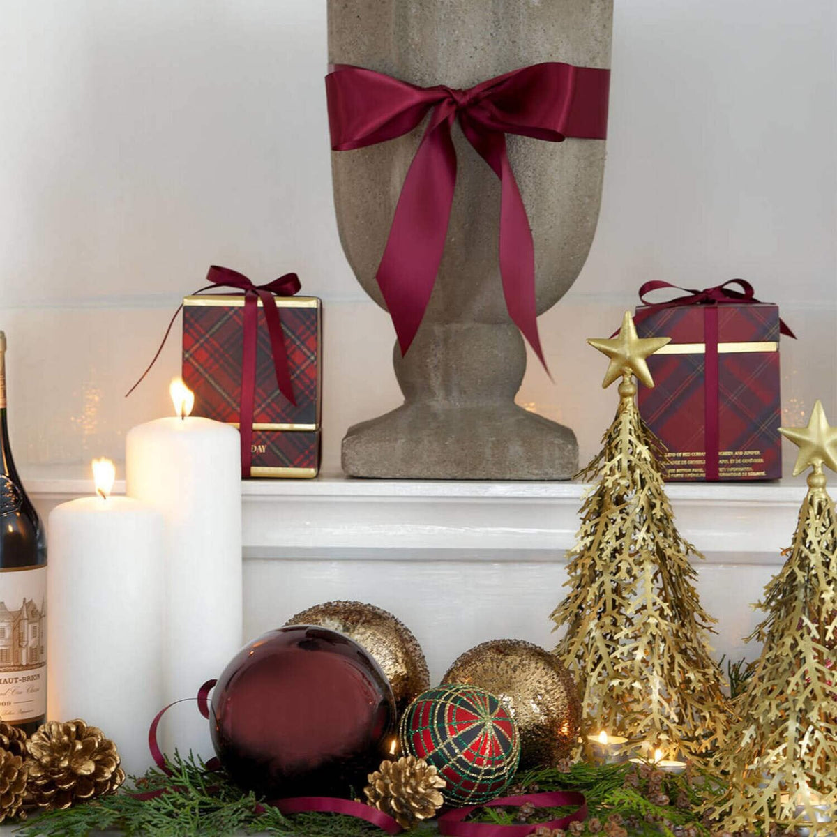 Weihnachtskugel "Crystal" - Groß (Braun)