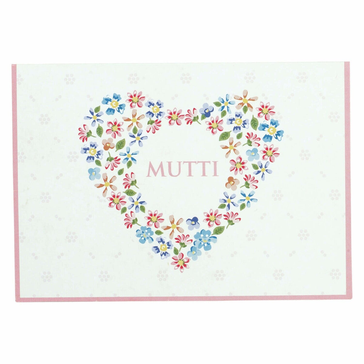 Karten und Umschläge im 12er-Set "Columbine Mutti" - Medium (White)