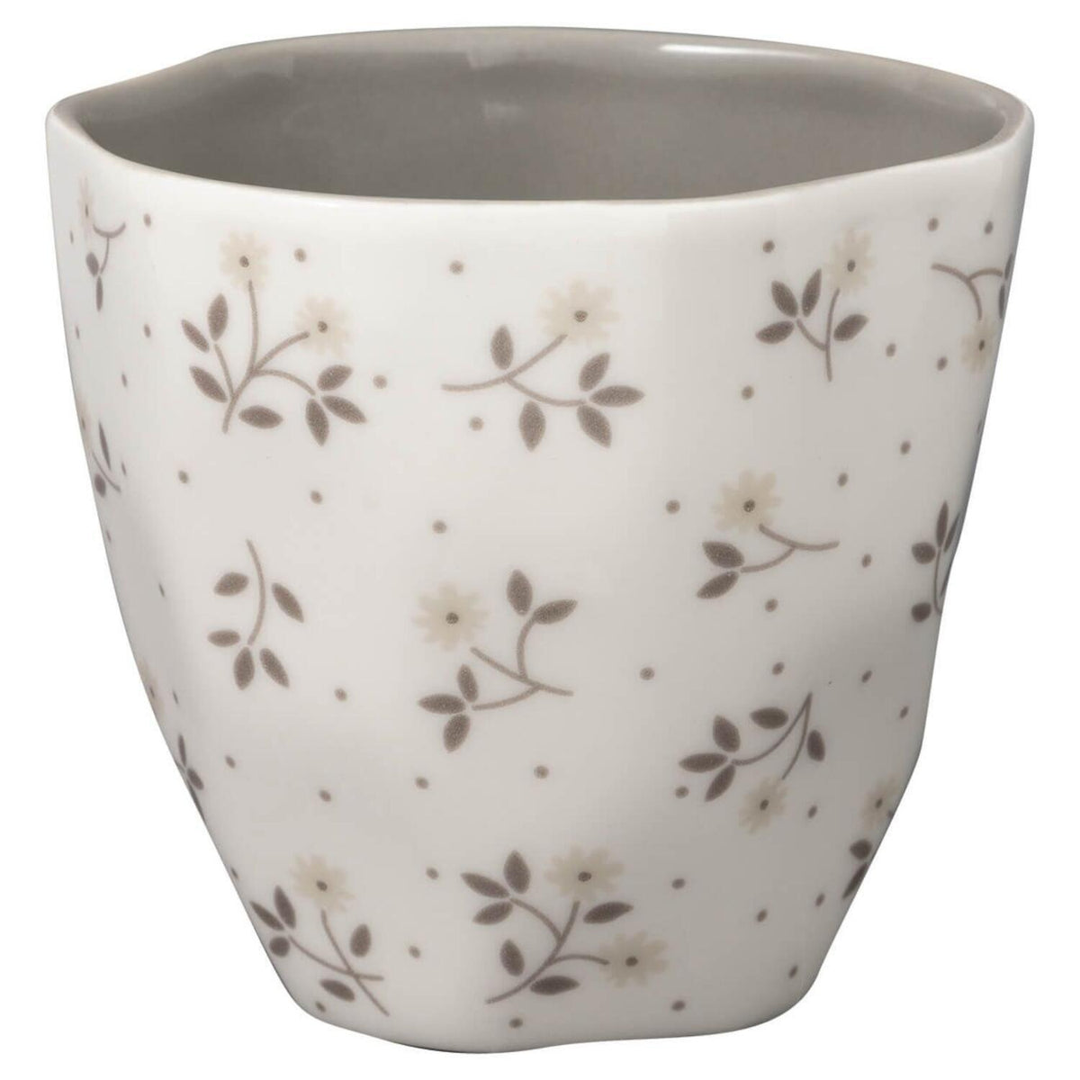 Latte Cup "Elements Eileen" - 10x9 cm (Weiß)