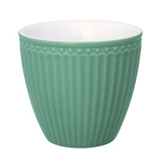 Mini Latte Cup "Alice" - 7x7 cm (Dusty Green)