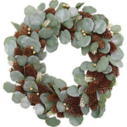 Weihnachtskranz "Laura" - Groß (White)