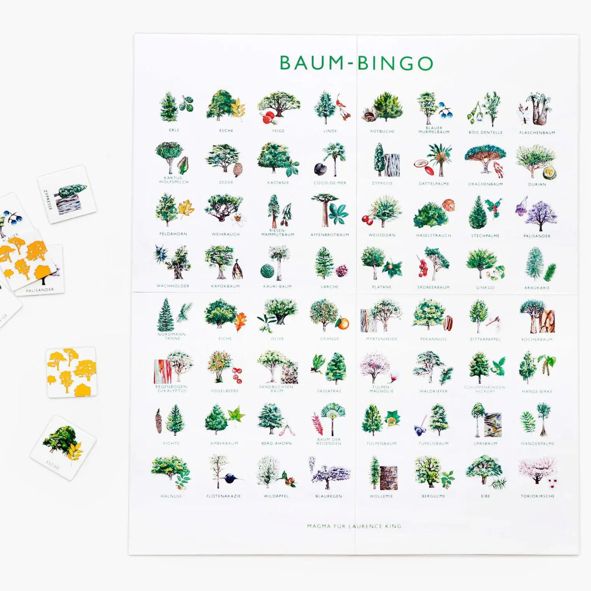 Gesellschaftsspiel "Baum-Bingo" von Laurence King