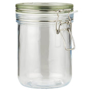 Vorratsglas mit patentiertem Deckel - 700 ml (Transparent)