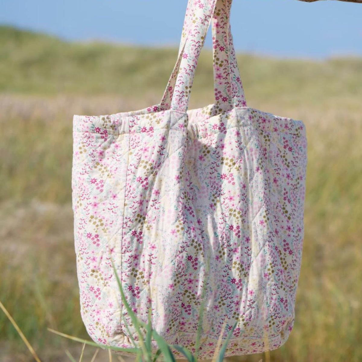 Tasche - 40x25x45 cm (Rosa/Blau/Grün)