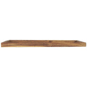 Tablett aus geöltem Akazienholz - 48x48x2,5 cm (Braun)