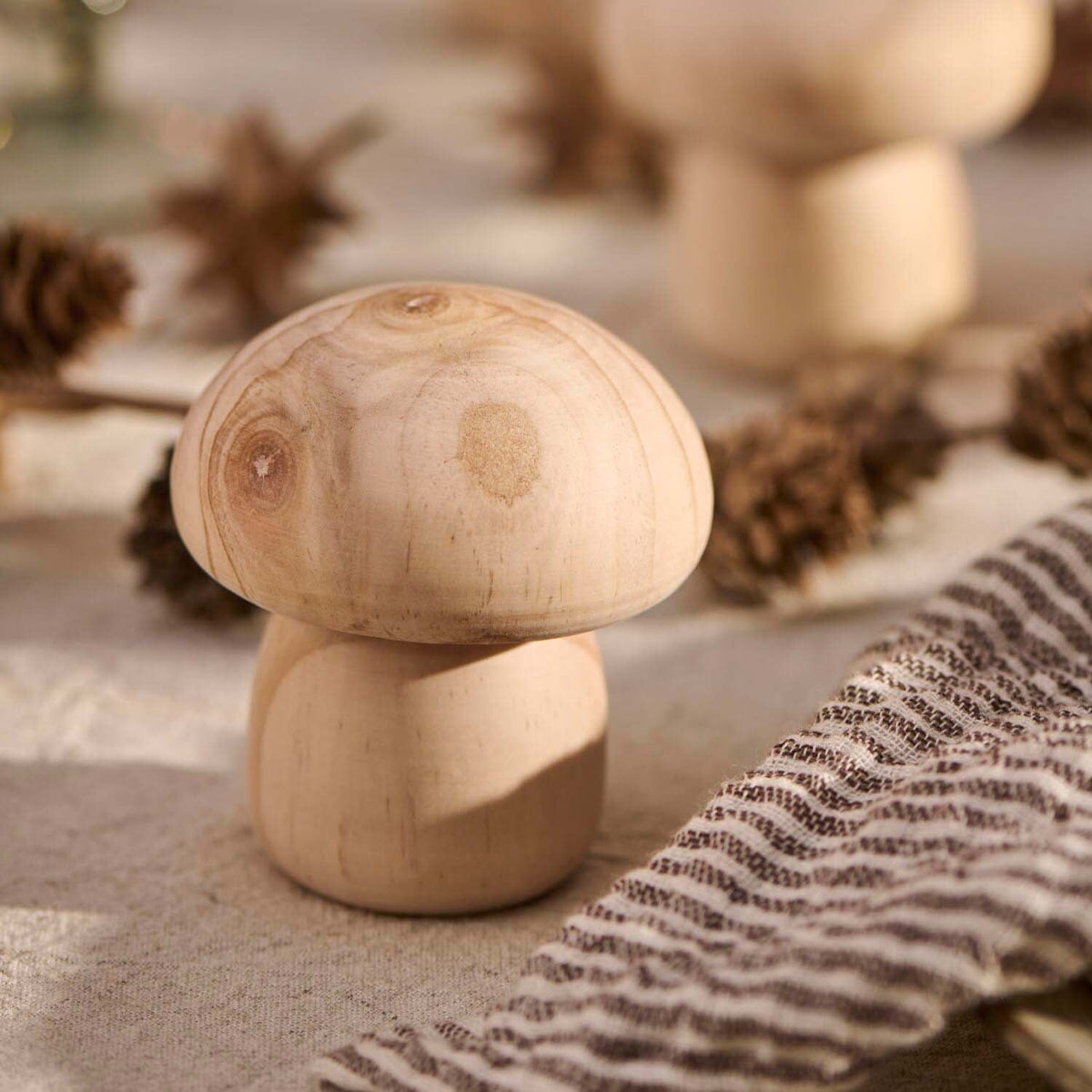Pilz aus Holz (Natur)