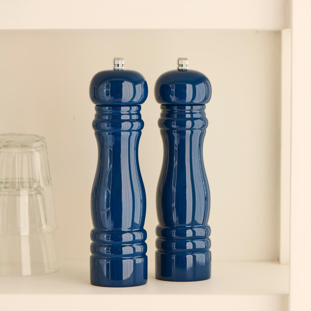 Salz & Pfeffermühle im 2er-Set (Indigo)