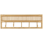 Hakenleiste aus Rattan - 59,5cm (Natur)