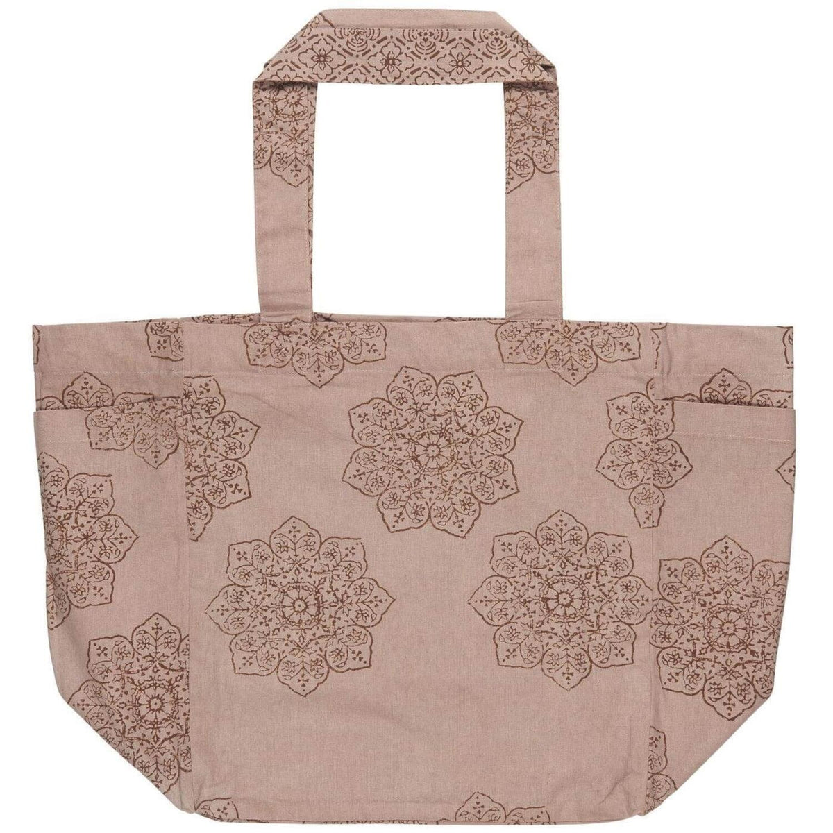 Wende-Tasche - 36x23x40 cm (Rosa/Malave)