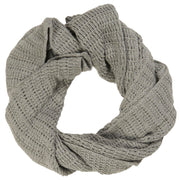 Halstuch gestrickt - 160x25 cm (Grau)
