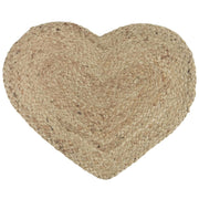 Tischset "Herz" - 44x36 cm (Natur)