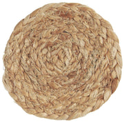 Untersetzer für Gläser & Flaschen - 10 cm (Natur)