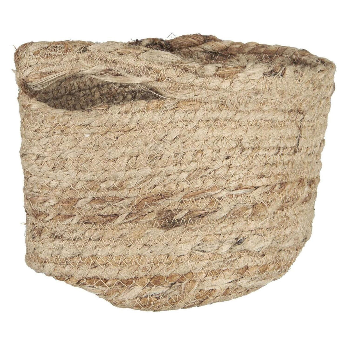 Korb mit Henkel - 14x14 cm (Natur)