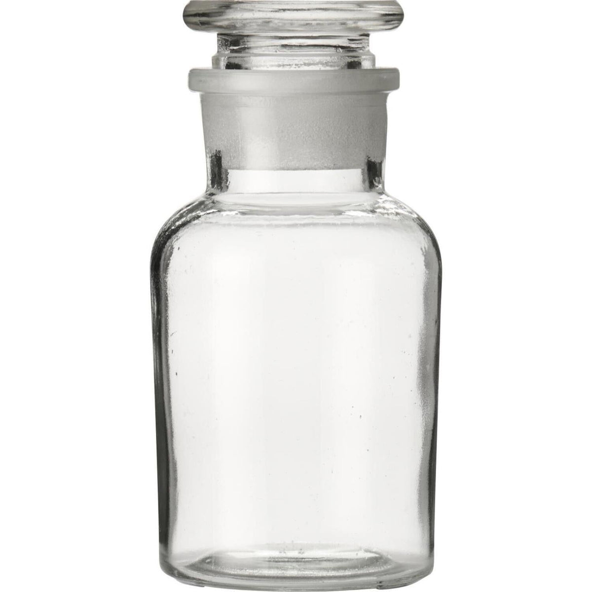 Apothekerglas mit Glasdeckel - 125 ml (Transparent)