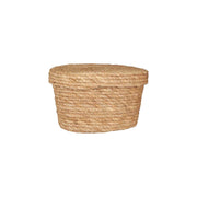 Korb mit Deckel - 24x14 cm (Natur)