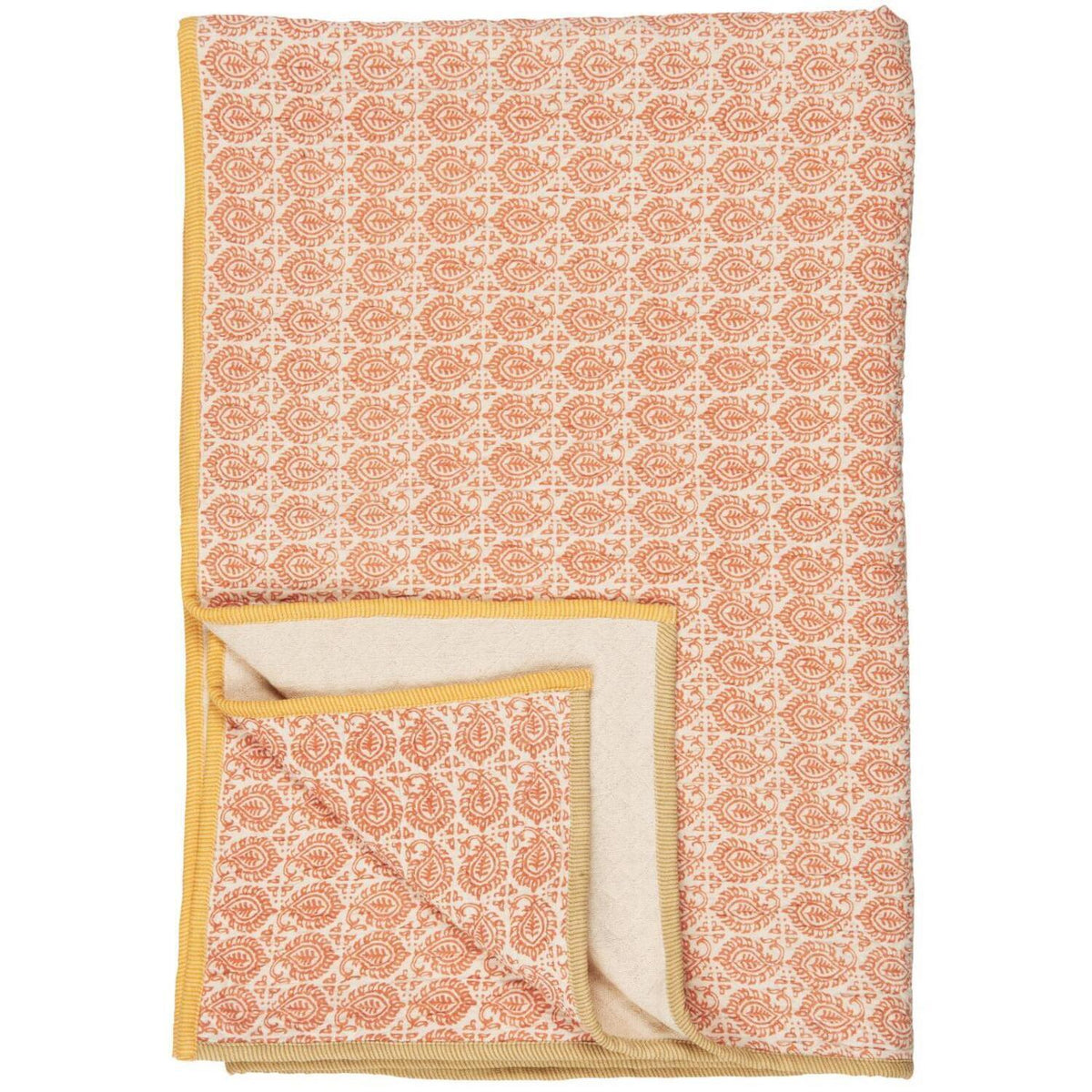Plaid "Vigga" - 130x170 cm (Kupferorange)