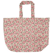 Tasche mit Blumenmuster (Rosa/Braun)