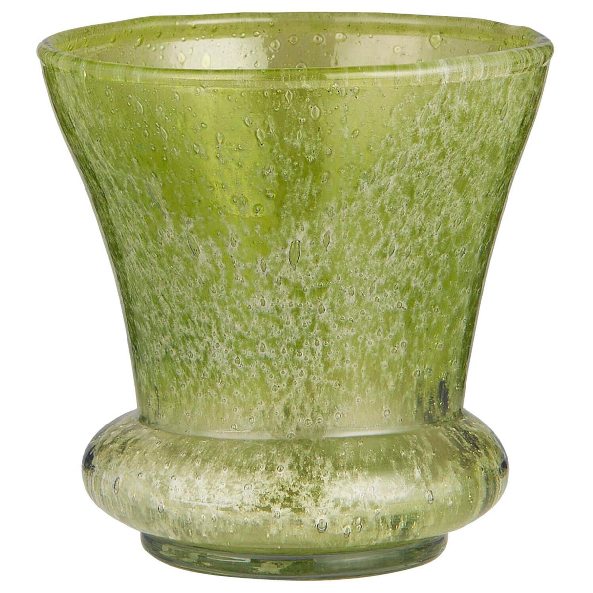 Vase mit Bläschen (Grün)