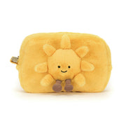 Mäppchen "Amuseables - Sun" - 19 cm (Gelb)