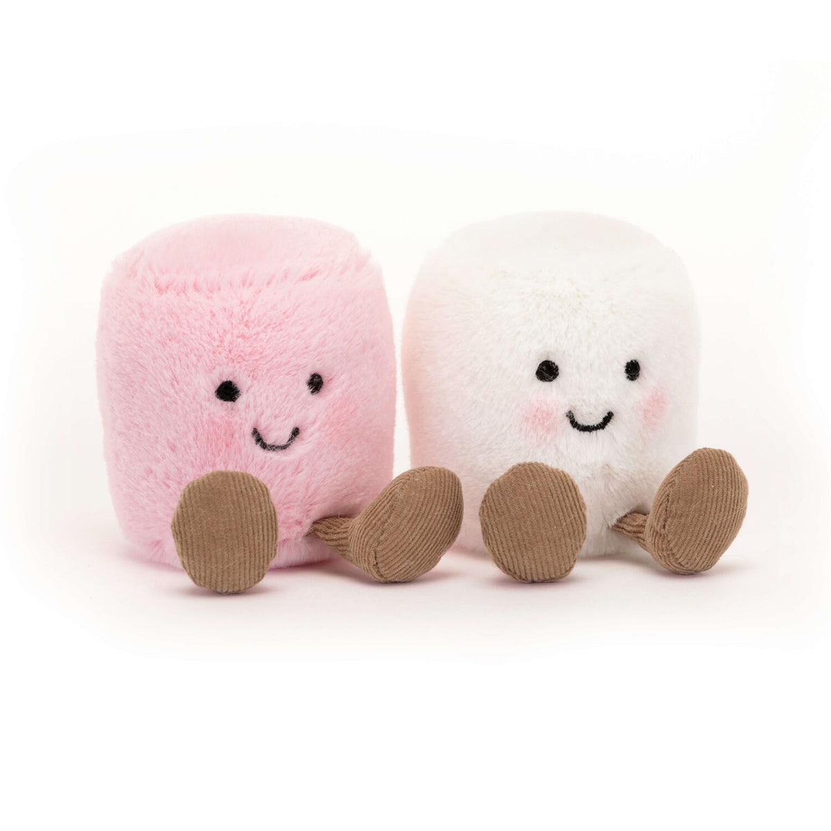 Kuscheltier Marshmallows "Amuseable" (Pink, Weiß)