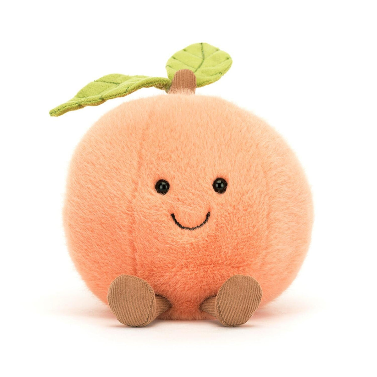Kuscheltier Pfirsich "Amuseables" - 14 cm (Orange)