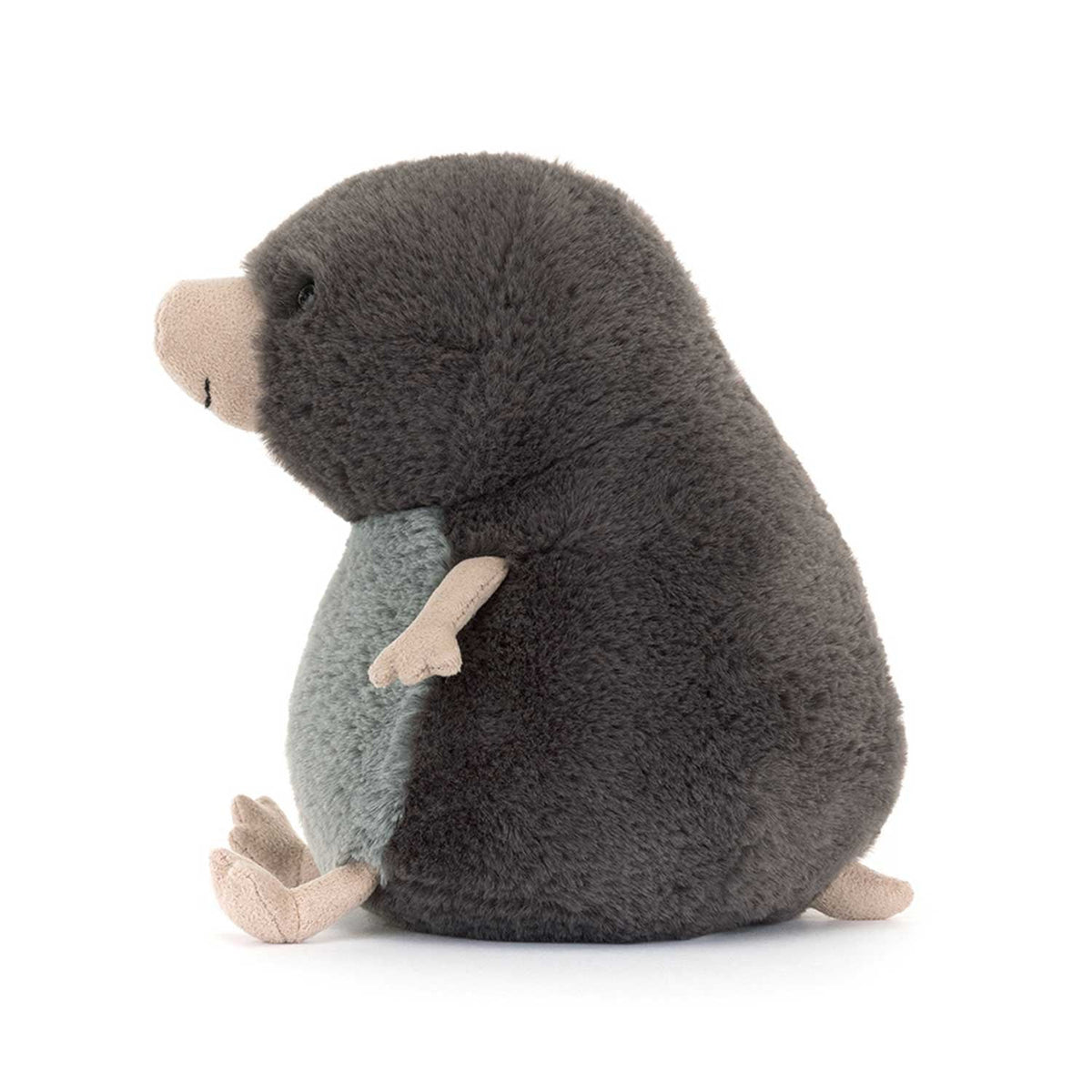 Kuscheltier Maulwurf "Muswell" - 15 cm (Grau)