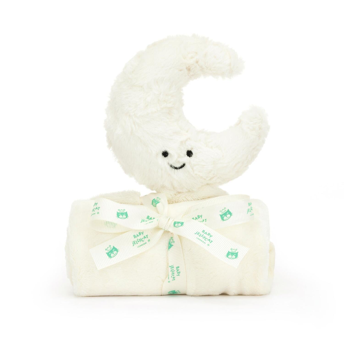 Kuscheltier Mond mit Schmusedecke "Amuseables" - 34 cm (Cream)