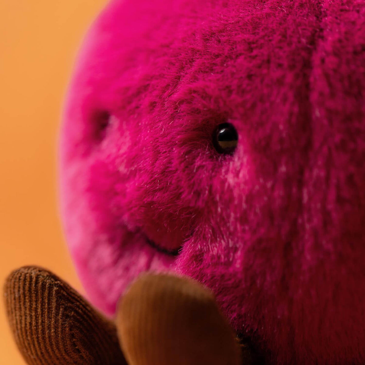 Kuscheltier Kirsche "Amuseables" - 12 cm (Magenta/Grün)