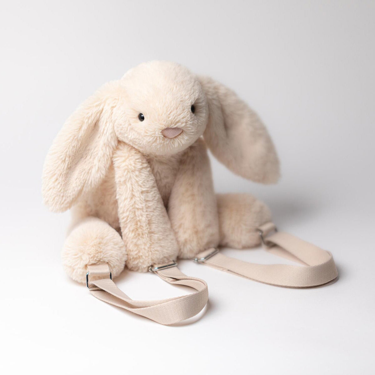 Kuscheltier Rucksack "Smudge Rabbit" - 43 cm (Creme)