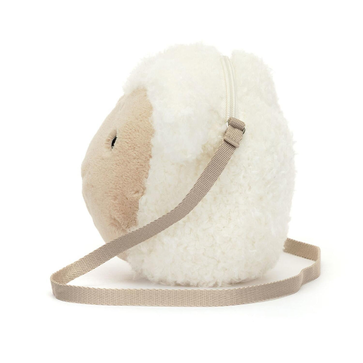 Tasche "Lämmchen" - 19 cm (Creme)