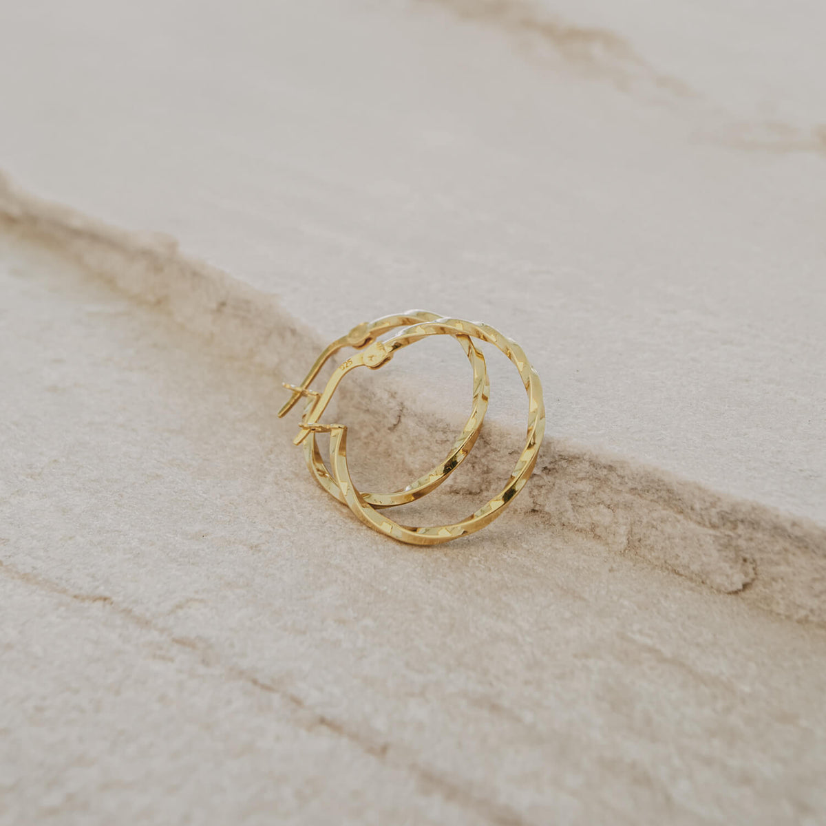 Creole "Marina" - 2,4 cm (Gold)