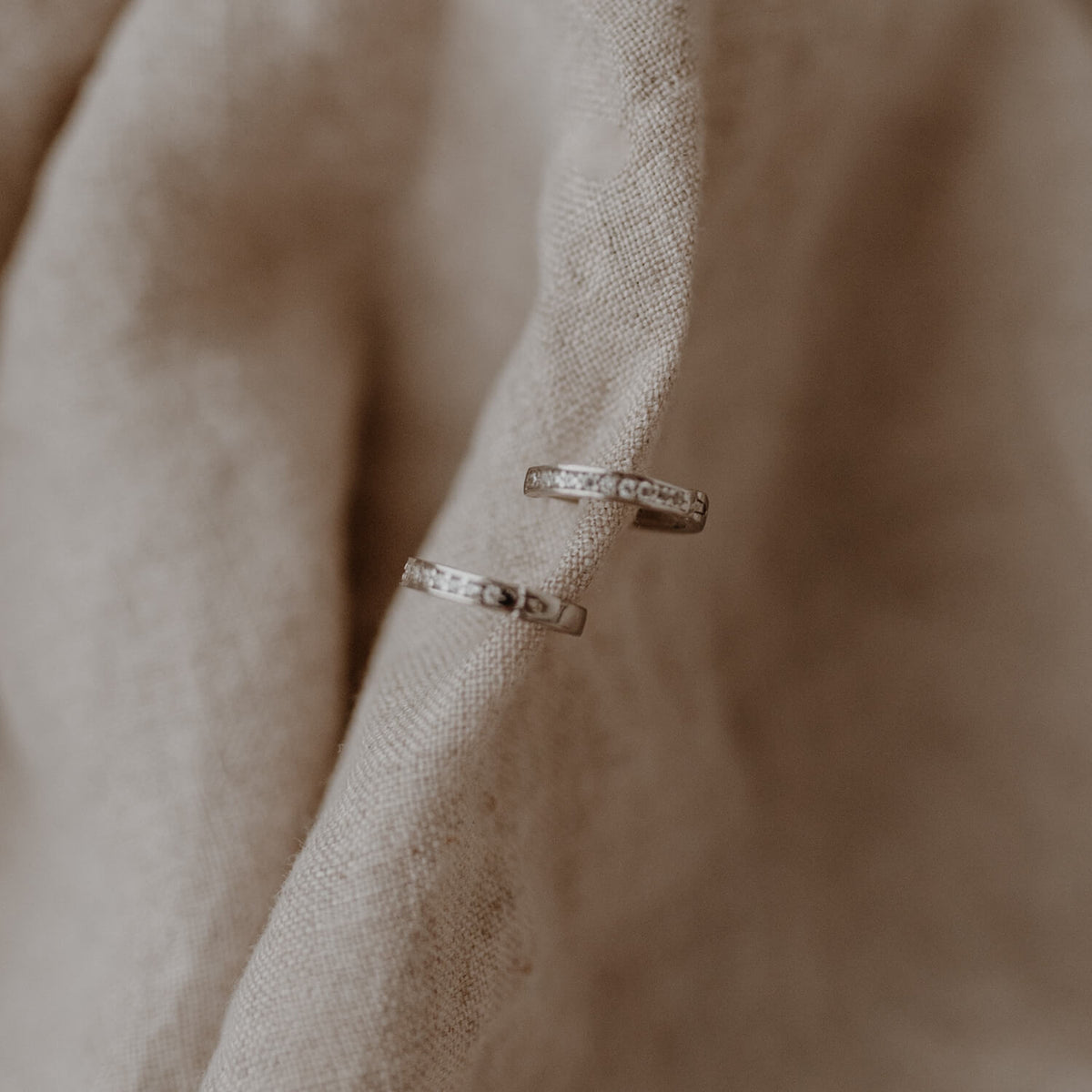 Creole "Lara" - 1,1 cm (Silber)