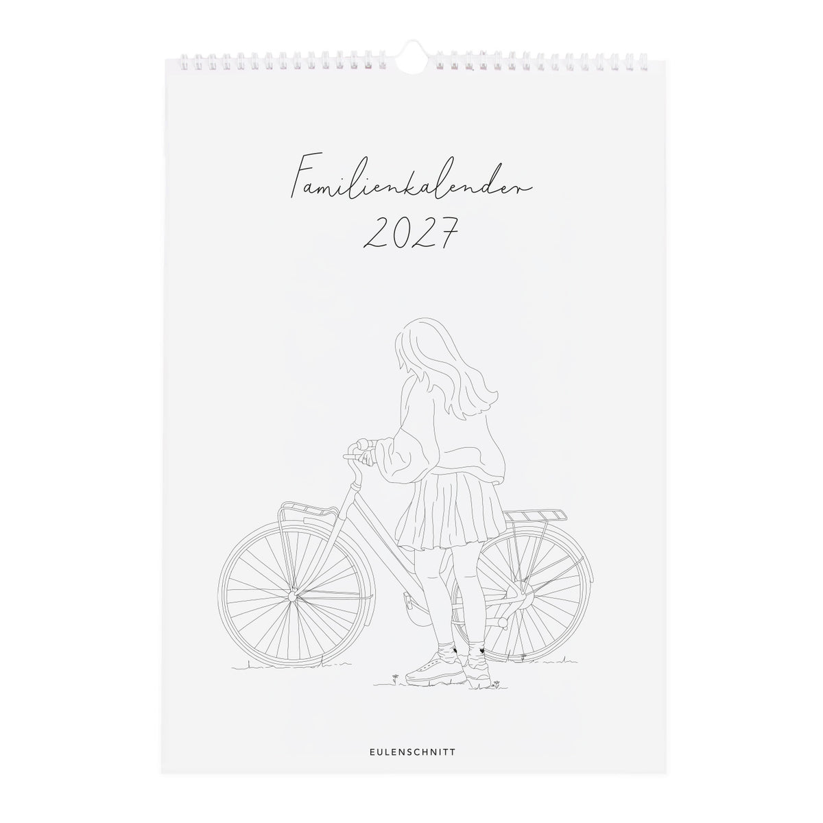 Familienkalender 2027 - A3 (Weiß)
