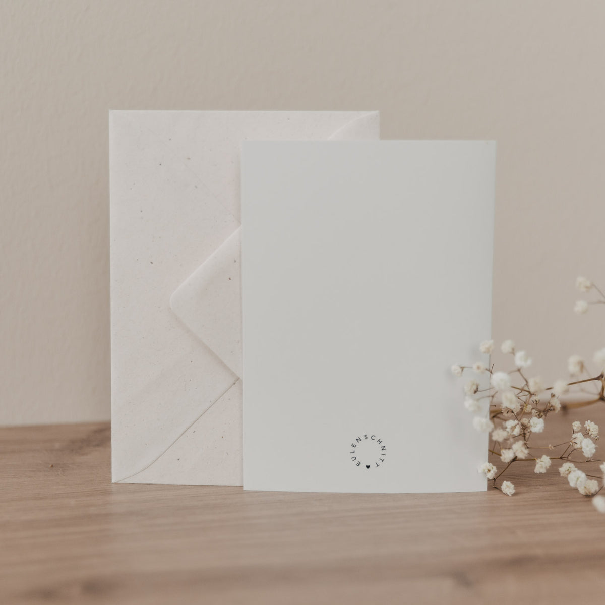 Klappkarte "Weihnachtsdackel" - 10,5x14,8 cm (Weiß)