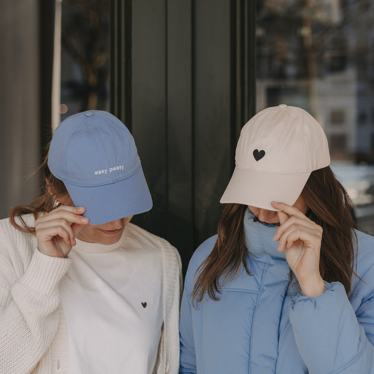 Cap "Herz" (Beige)