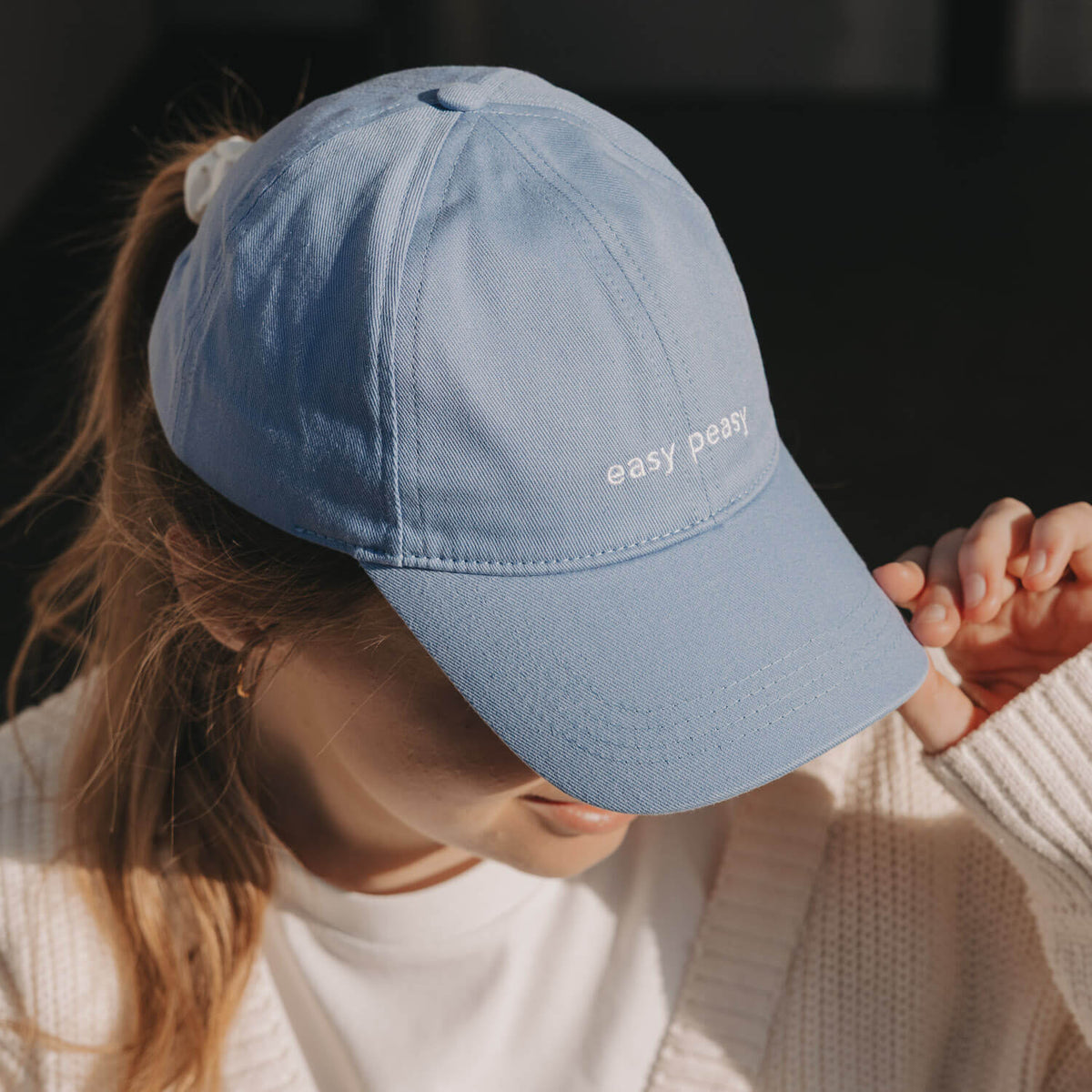 Cap "Easy Peasy" (Blau)