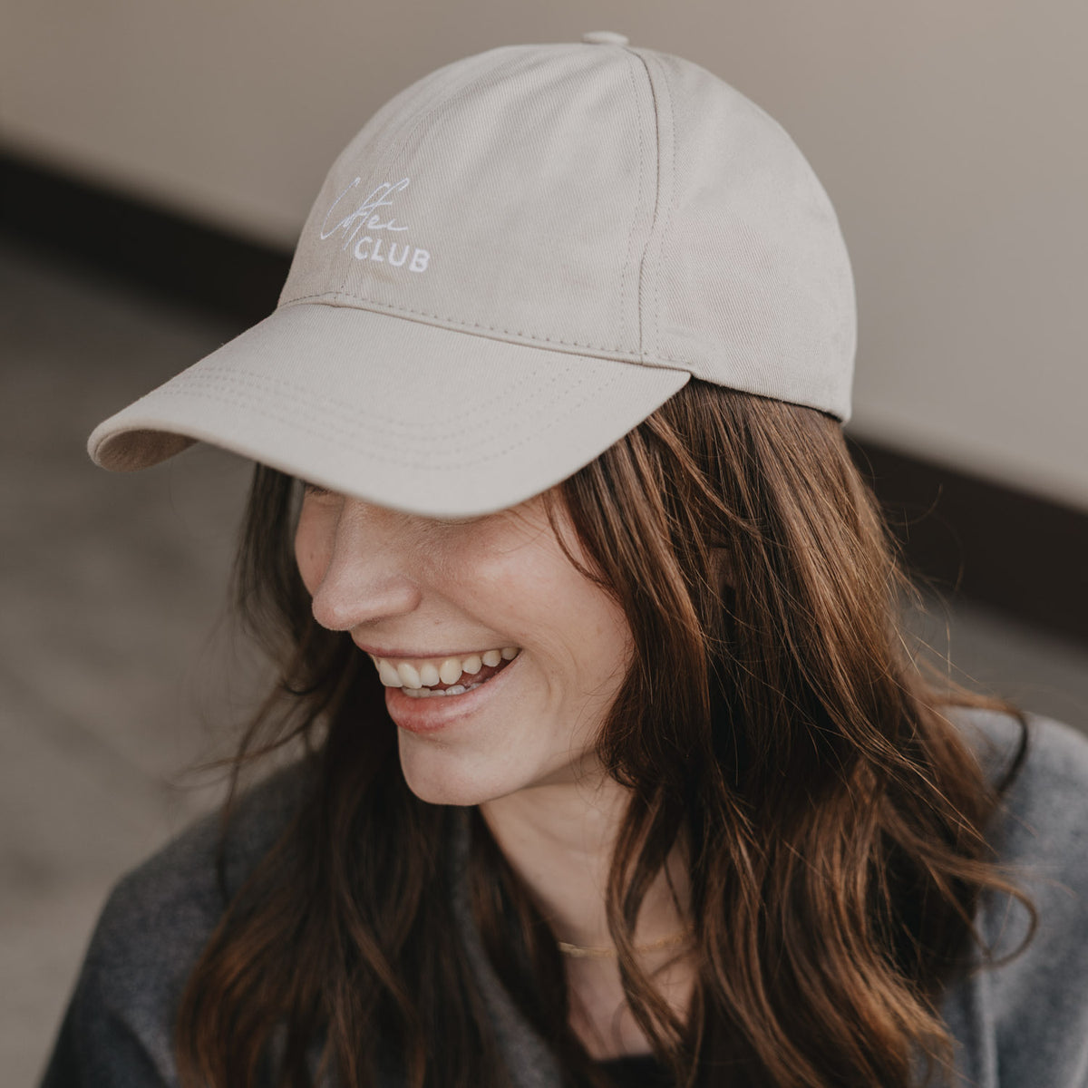 Cap "Coffee Club" (Taupe)