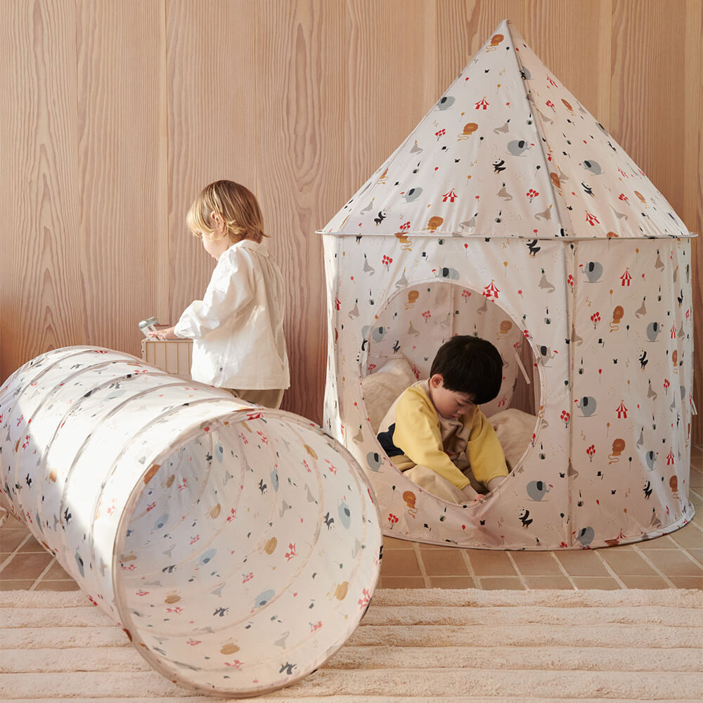 Pop-Up Spielzelt "Oaks -  Circus" - 105x135 cm (Sandy)