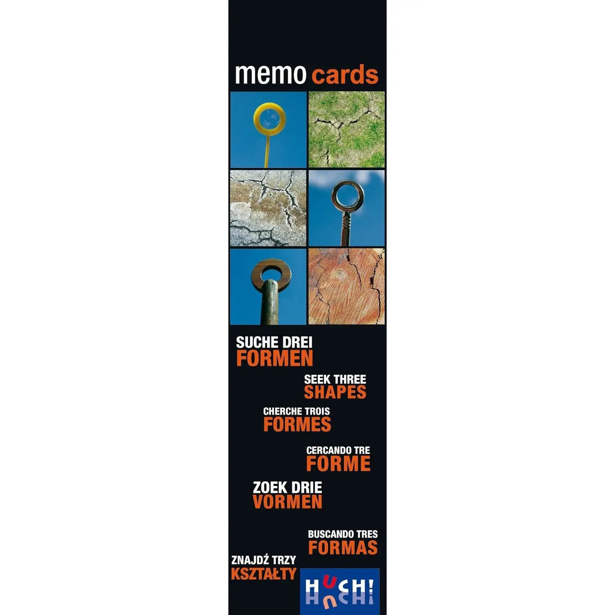 Memocards Suche Drei - Formen