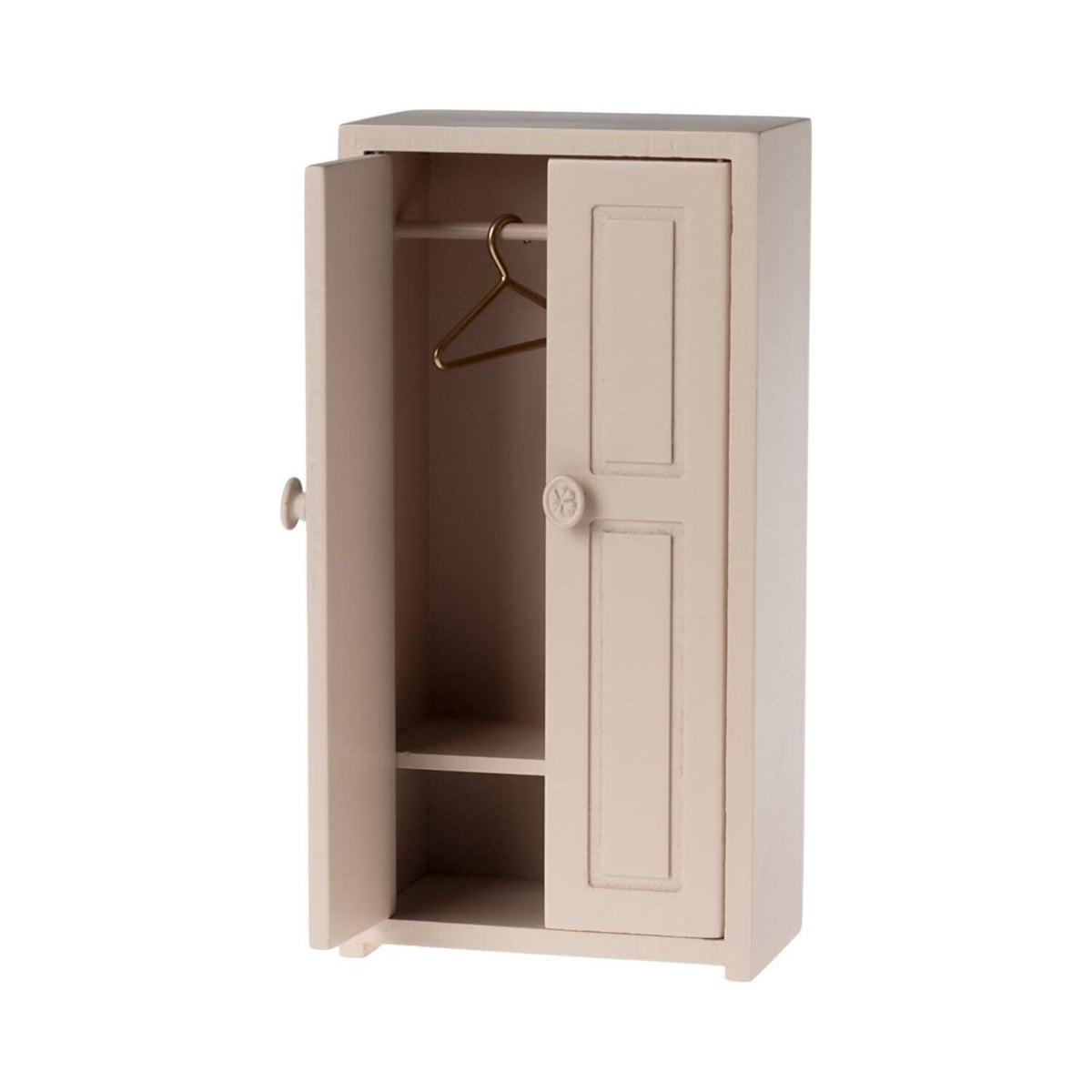 Kleiderschrank für Maus (Hellrosa)