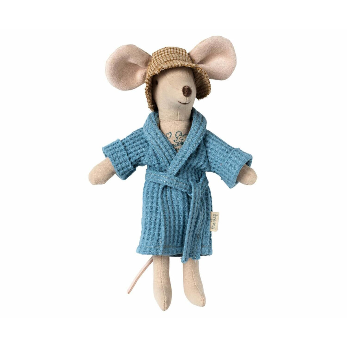 Bademantel für Mama & Papa Maus (Blau)