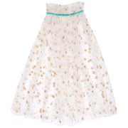 Kinder-Umhang "White Star" - 3-6 Jahre (Weiß)